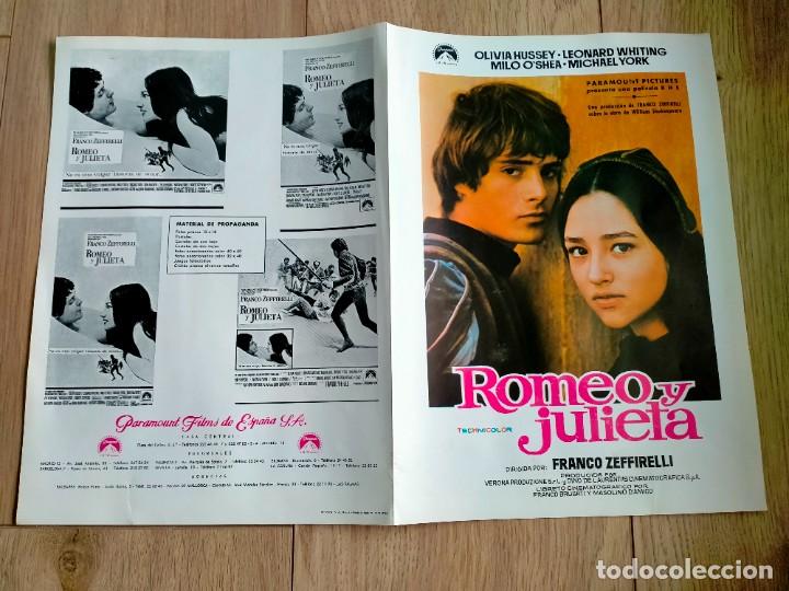 Cine: GUIA PELICULA ROMEO Y JULIETA.A&Ntilde;O 1968