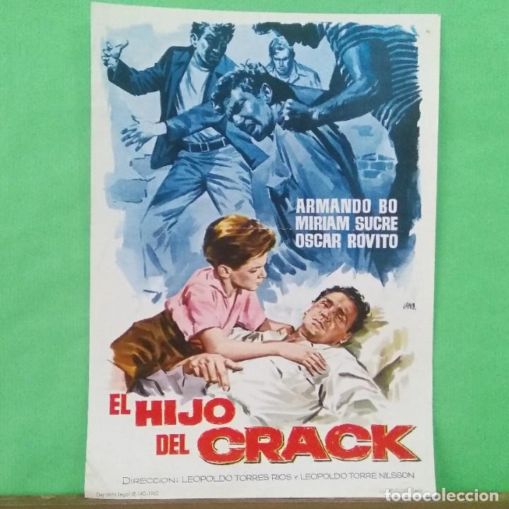Cine: GUIA DE CINE - EL HIJO DEL CRACK - ARMANDO BO - 2 PAG.- UNICO EN INTERNET - L13