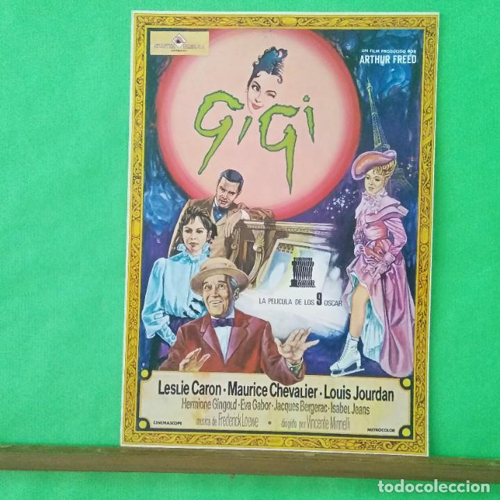 Kino: GUIA DE CINE - GIGI -1949- LESLIE CARON-MAURICE CHEVALIER -IDEAL PARA ENMARCAR -4 PAG-EXCELENTE- L13