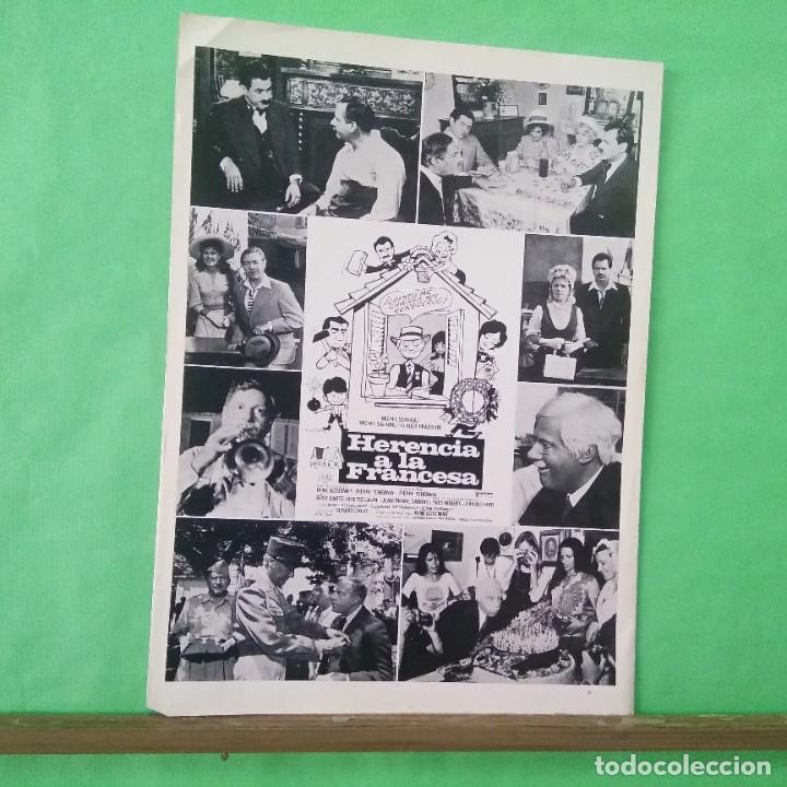Kino: GUIA DE CINE - HERENCIA A LA FRANCESA - 6 PAGINAS - L13