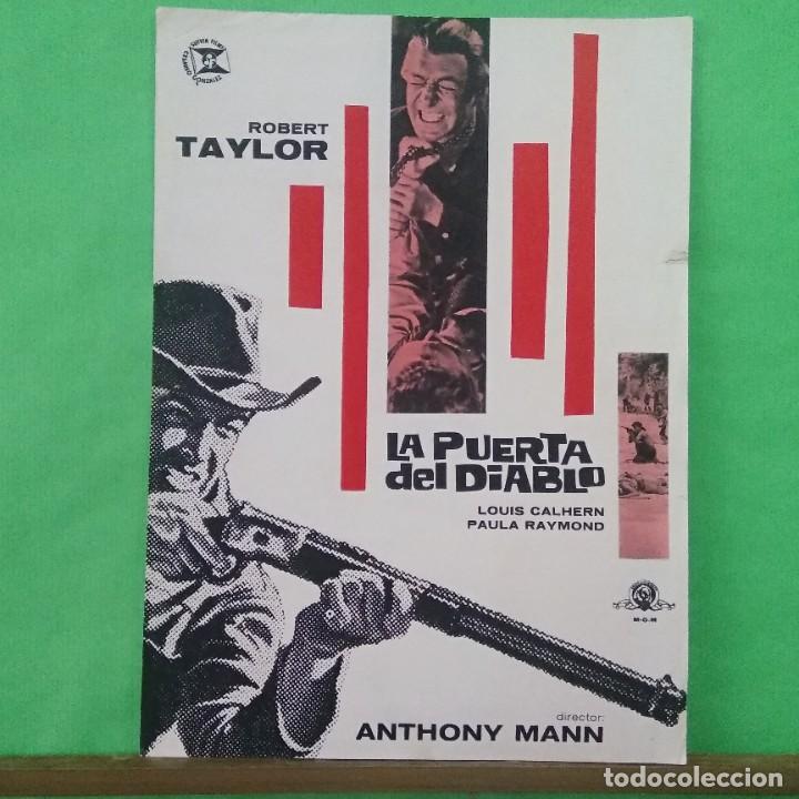 Cine: GUIA DE CINE - LA PUERTA DEL DIABLO - ROBERT TAYLOR - ALGUN CORTECITO 2 PAG.- L13