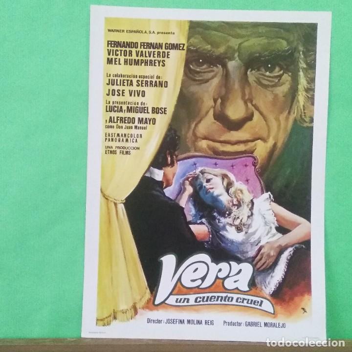 Cine: GUIA VERA UN CUENTO CRUEL - FERNANDO FERNAN GOMEZ-LUCIA Y MIGUEL BOS&Eacute; - 2 PAG.- EXCELENTE - L13