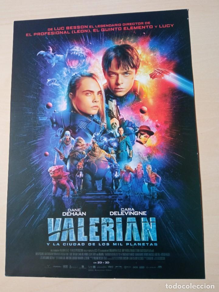 Cine: VALERIAN Y LA CIUDAD DE LOS MIL PLANETAS (GUIA O. CINE, SIMPLE). VER FOTOS (PEDIDO MINIMO 5 EUROS)