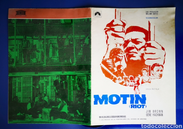 Cinema: MOTIN - GUIA DE 8 HOJAS