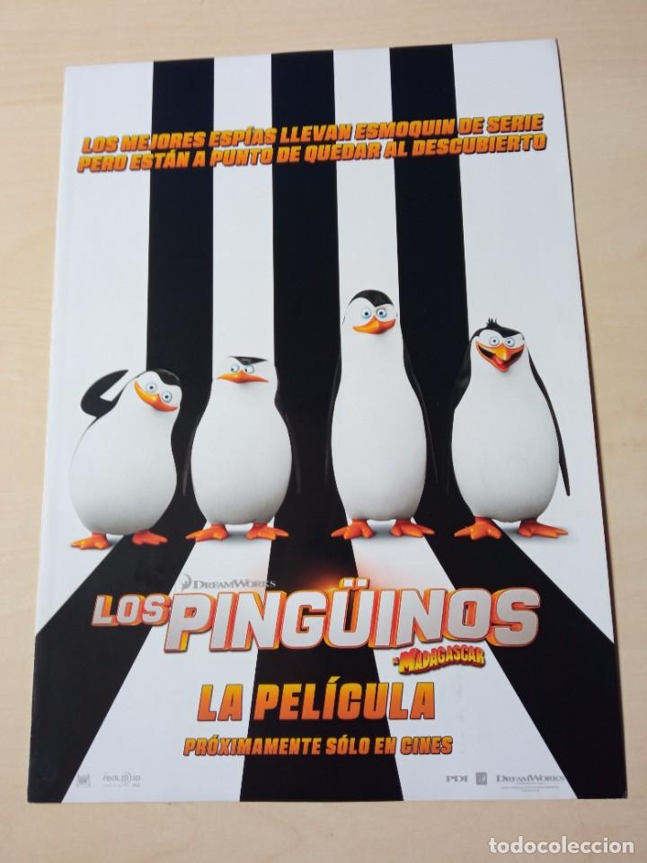 Cine: LOS PING&Uuml;INOS DE MADAGASCAR (GUIA O. CINE,DOBLE) ANIMACION VER FOTOS (PEDIDO MINIMO 5 EUROS)
