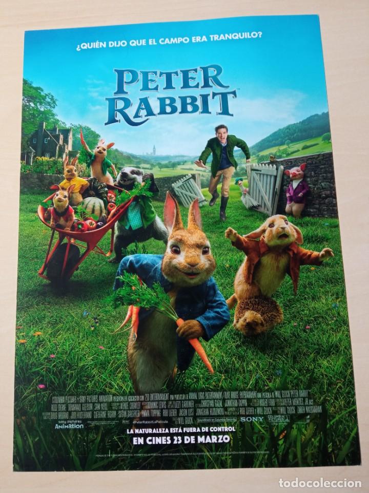 Cinema: PETER RABBIT (GUIA ORIGINAL DE CINE,SIMPLE) VER FOTOS (PEDIDO MINIMO 5 EUROS)