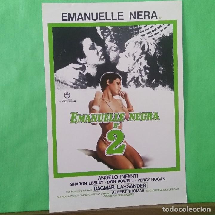 Cine: ENMANUEL NEGRA N&ordm; 2 - SHARON LESLEY - 1975 GUIA DE CINE - 2 PAGINAS - ESTADO EXCELENTE - L15