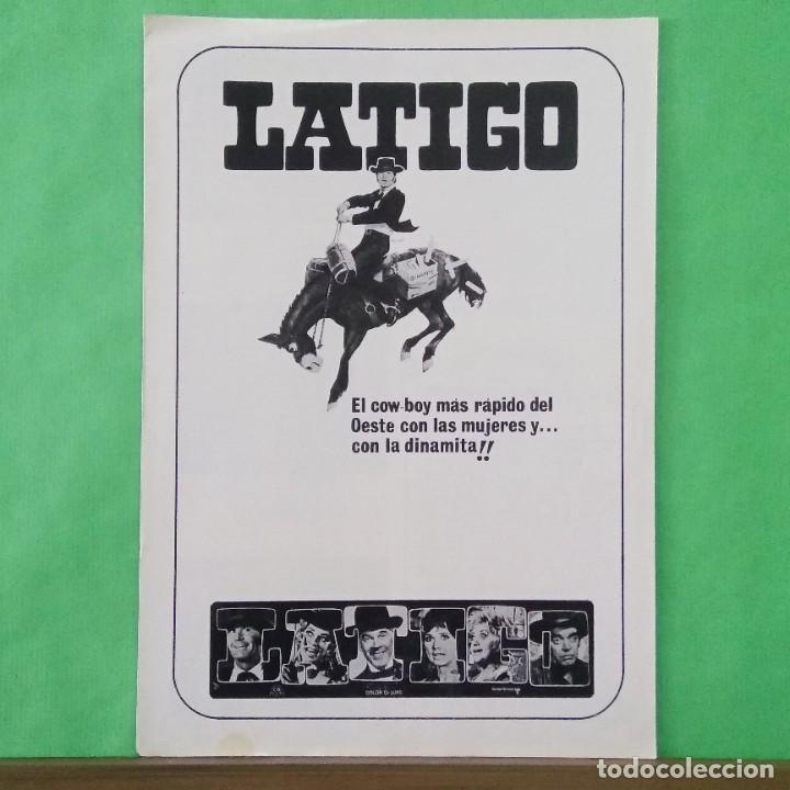 Cin&eacute;ma: LATIGO - JAMES GARNER - GUIA DE CINE - 6 PAGINA - EXCELENTE - L15