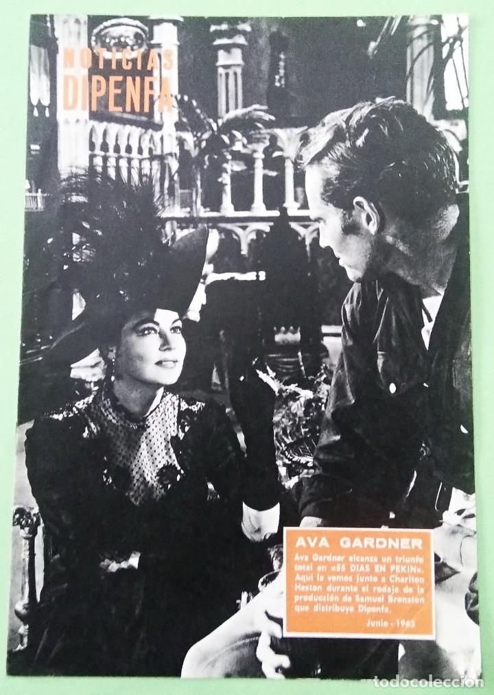 Cine: NOTICIAS DIPENFA . JUNIO 1963 . GUIA CINE. . 8 PAGINAS .VER FOTOS. L11
