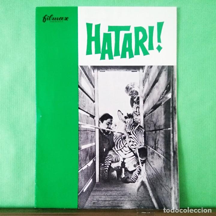 Kino: GUIA CINE. HATARI . JOHN WAINE 1972 .12 PAGINAS . L16