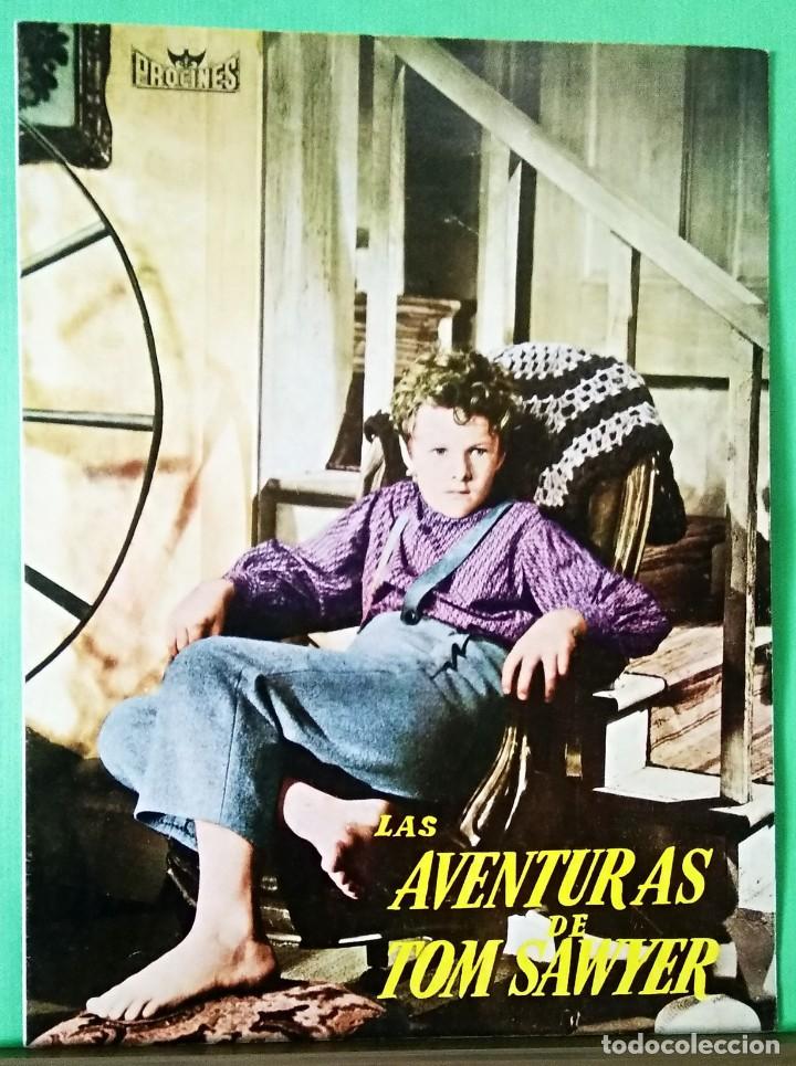 Cine: GUIA CINE.LAS AVENTURAS DE TOM SAWYER 1963 - 6 PAGINAS - EXCELENTE L16