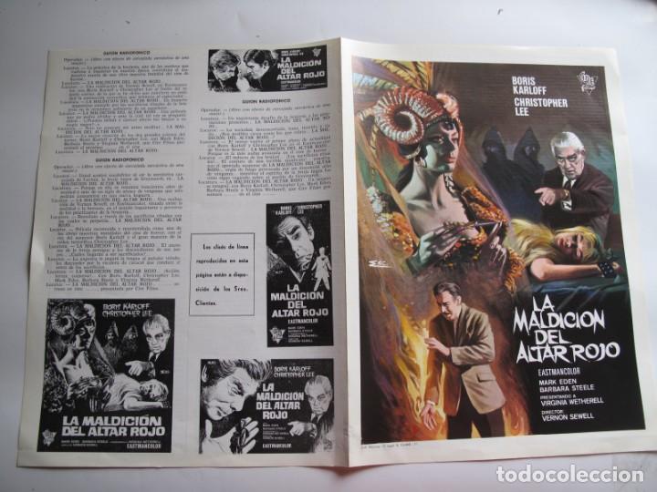 Cine: HH5637 LA MALDICION DEL ALTAR ROJO --- NO ENTRA EN LOTES