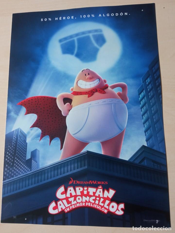 Cine: CAPITAN CALZONCILLOS SU PRIMER PELICULON (GUIA CINE O. DOBLE) VER FOTOS (PEDIDO MINIMO 5 EUROS)