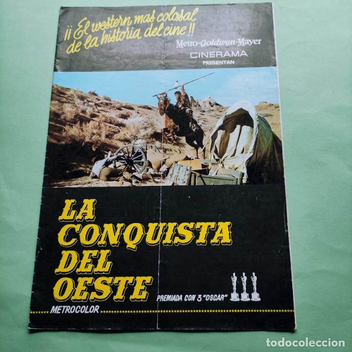 Cine: GUIA LA CONQUISTA DEL OESTE .HOHN FORD . 16 PAGINAS . L16