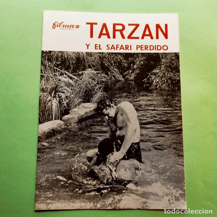 Kino: GUIA TARZAN Y EL SAFARI PERDIDO . GONDON SCOTT . 12 PAGINAS . EXCELENTE . L16