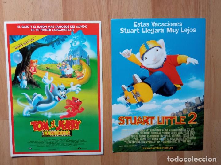 Cine: TA LOTE 71 GUIA DE CINE-- TOM Y JERRY LA PELICULA Y STUART LITTLE 2