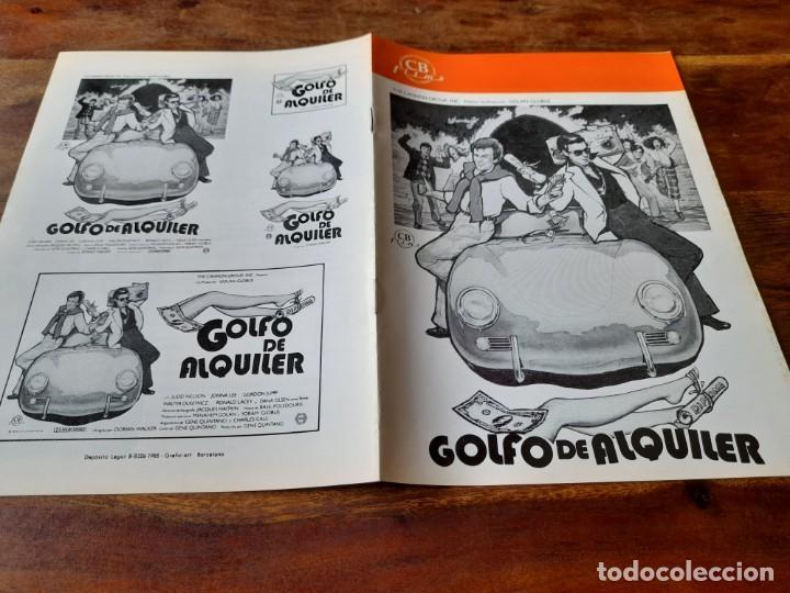 Cinema: Golfo de Alquiler - Judd Nelson, Jonna Lee, Gordon Jump - Guia original CB Films 1985
