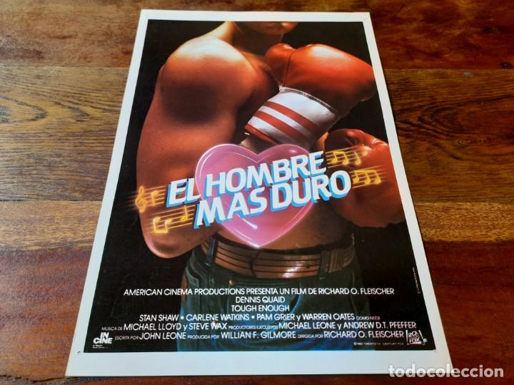 Cine: El Hombre mas duro - Dennis Quaid, Pam Grier, Stan Shaw, Warren Oates - Guia original Fox 1983