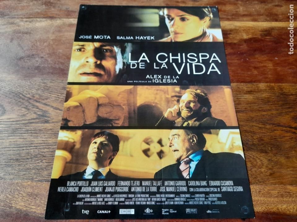 Cine: La chispa de la vida - Jos&eacute; Mota, Salma Hayek, Blanca Portillo - Guia original Alta films 2011