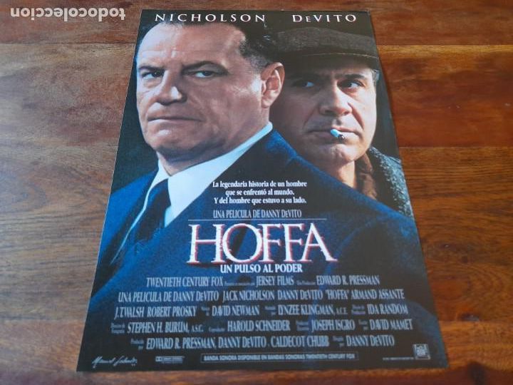 Cine: Hoffa un pulso al poder - Jack Nicholson, Danny DeVito, Armand Assante - Guia original Fox 1992