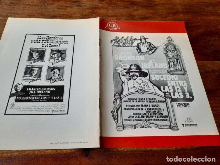 Kino: Sucedio entre las 12 y las 3 - Charles Bronson, Jill Ireland - Guia original CB films 1976