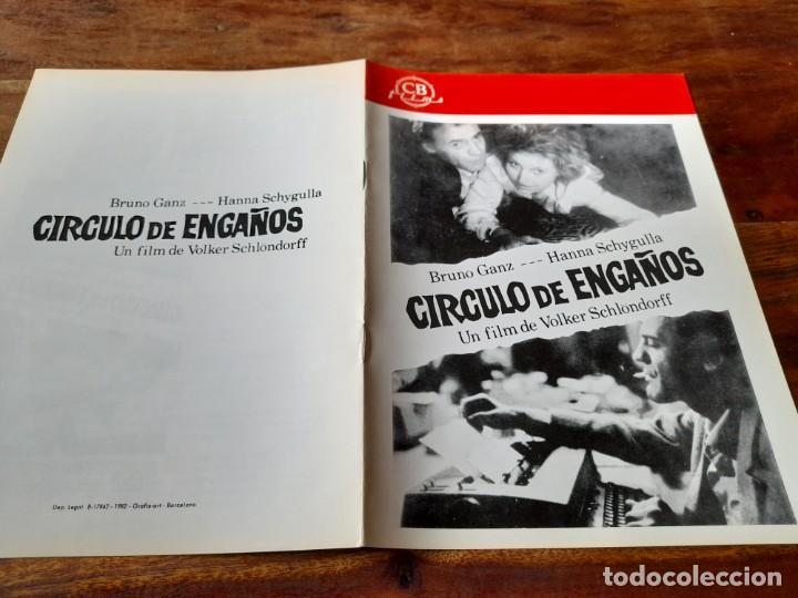 Cine: Circulo de enga&ntilde;os - Bruno Ganz, Hanna Schygulla, Volver Schlondorff - Guia original CB films 1982