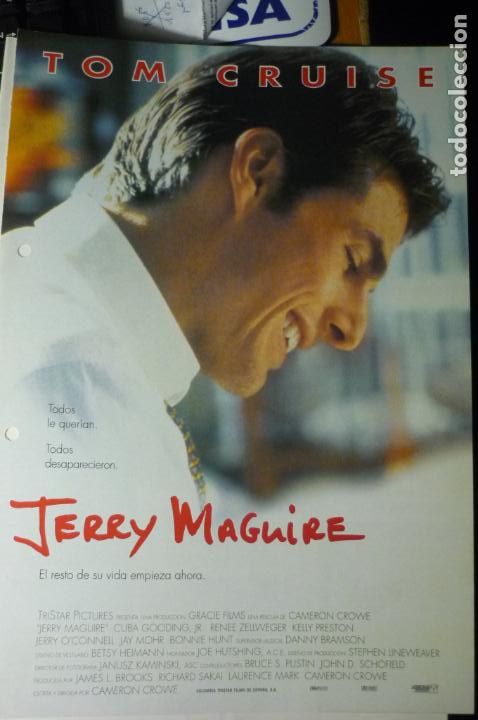 Cine: GUIA SENCILLA JERRY MAGUIRE TOM CRUISE