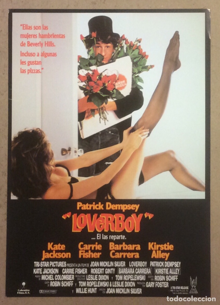Kino: LOVERBOY (PATRICK DEMPSEY). GU&Iacute;A PROMOCIONAL DE LA PEL&Iacute;CULA
