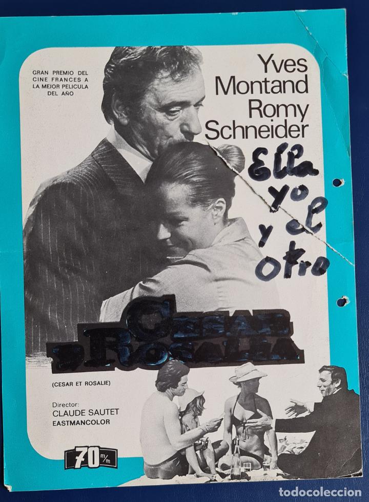 Cine: GU&Iacute;A ELLA YO Y EL OTRO - YVES MONTAND ROMY SCHNEIDER