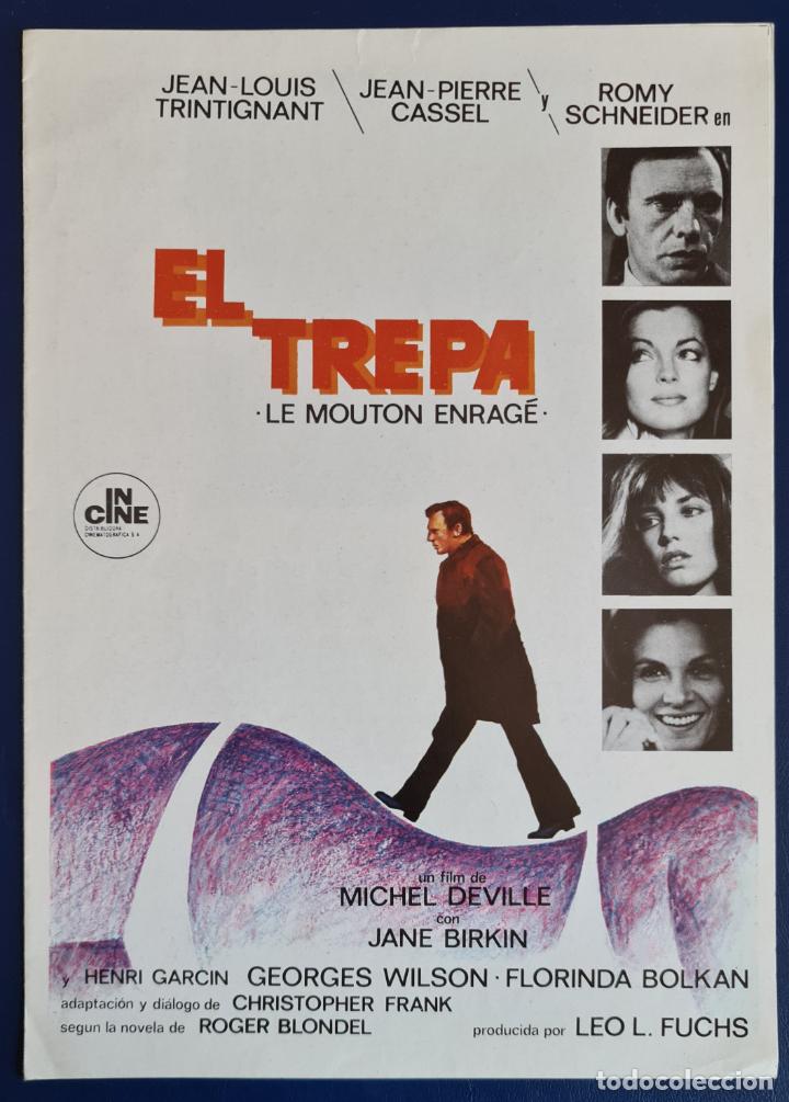 Cine: GU&Iacute;A - EL TREPA ROMY SCHNEIDER JEAN LOUIS TRINTIGNANT JANE BIRKIN DE MICHEL DEVILLE
