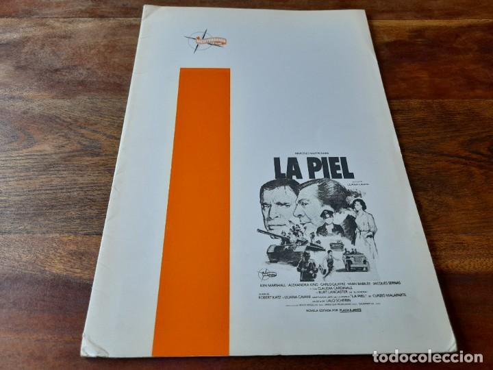 Kino: La Piel - Marcello Mastroianni, Claudia Cardinale, Burt Lancaster - guia original mediterraneo 1981
