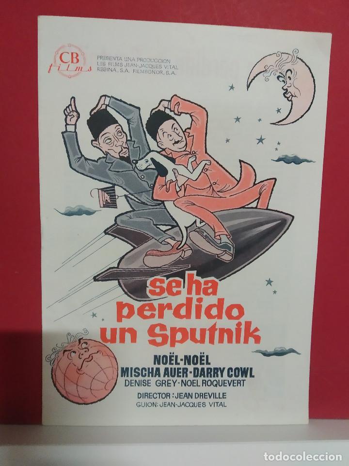 Kino: SE HA PERDIDO UN SPUTNIK. NOEL - NOEL, MISHA AUER, GUIA DE CINE, 16 PAGINAS