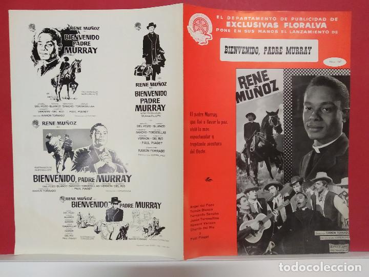Cinema: Bienvenido, padre Murray. Ren&eacute; Mu&ntilde;oz, Paul Piaget, Howard Vernon, Charito del R&iacute;o GUIA DOBLE