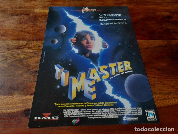 Cine: Time Master - Jesse Cameron-Glickenhaus, Pat Morita, Joanna Pacula - Gu&iacute;a original Filmax 1995