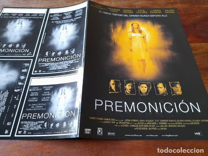 Cine: Premonici&oacute;n - Cate Blanchett, Giovanni Ribisi, Keanu Reeves,Katie Holmes - Gu&iacute;a original Filmax 2000