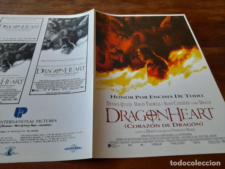 Kino: Dragonheart (Coraz&oacute;n de drag&oacute;n) - Dennis Quaid, David Thewlis, Dina Meyer - Gu&iacute;a original U.I.P 1996
