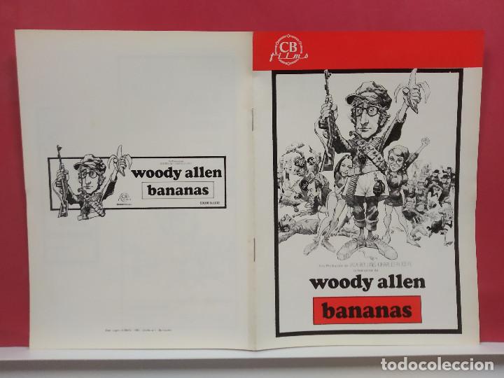 Cine: Bananas . Woody Allen, Louise Lasser, Carlos Montalb&aacute;n. GUIA 8 paginas