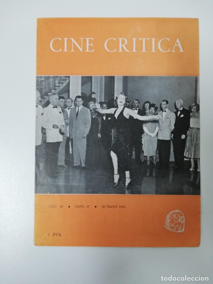 Cinema: GUIA PUBLICITARIA CINE CRITICA N&ordm; 57 1962 PROPAGANDA KAS