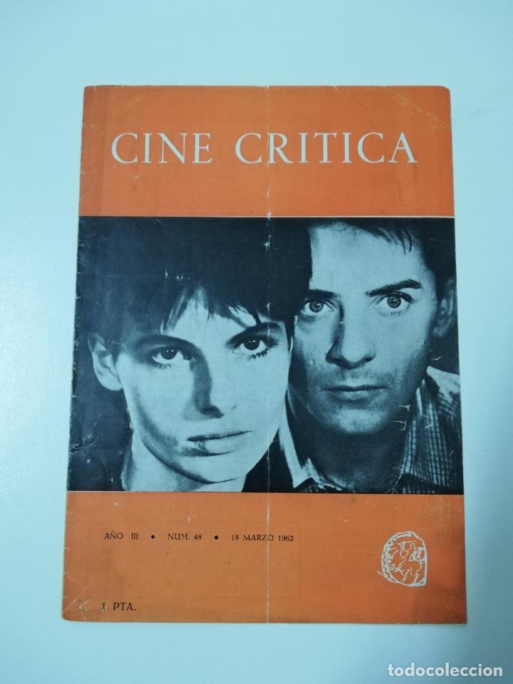 Cinema: GUIA PUBLICITARIA CINE CRITICA N&ordm; 48 1962 PROPAGANDA KAS