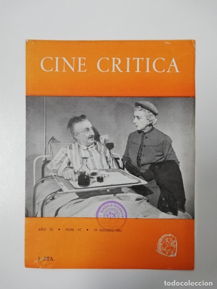 Cinema: GUIA PUBLICITARIA CINE CRITICA N&ordm; 67 1962 PROPAGANDA KAS