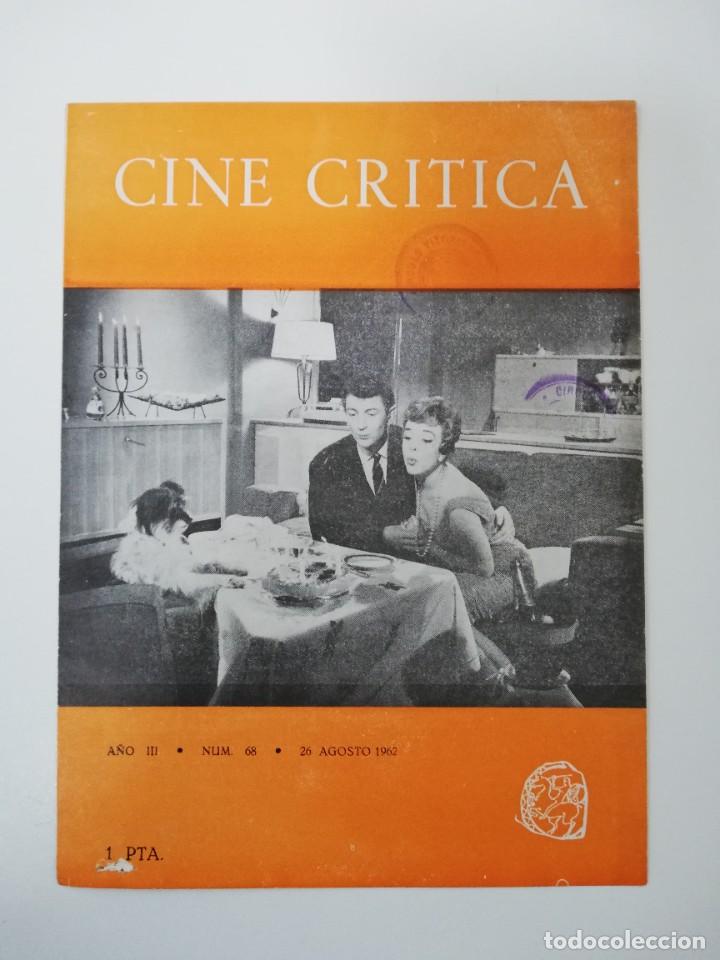 Cinema: GUIA PUBLICITARIA CINE CRITICA N&ordm; 68 1962 PROPAGANDA KAS