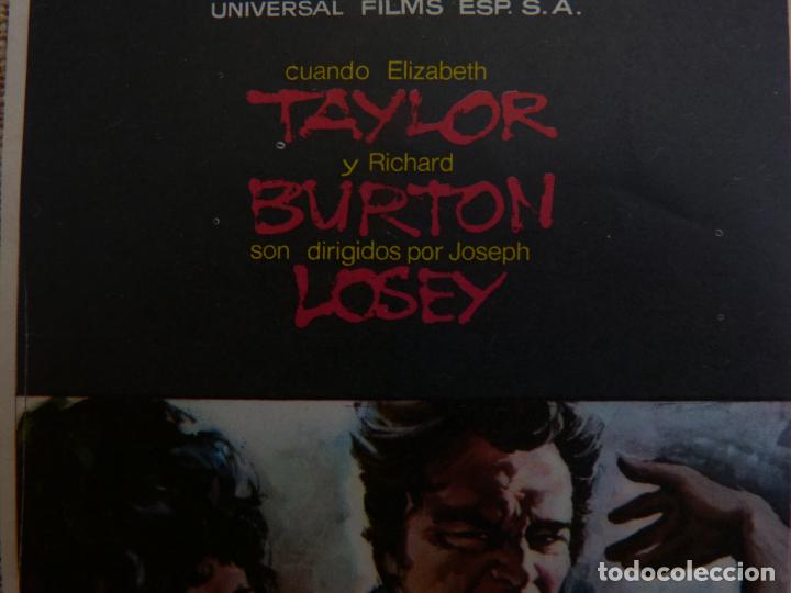 Cinema: Spanish herald '68 different art of Elizabeth Taylor & Richard Burton (La mujer maldita)