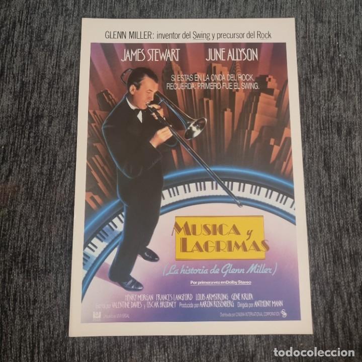 Cine: M&uacute;sica y l&aacute;grimas. Gu&iacute;a original de la pel&iacute;cula. Anthony Mann, James Stewart, June Allyson