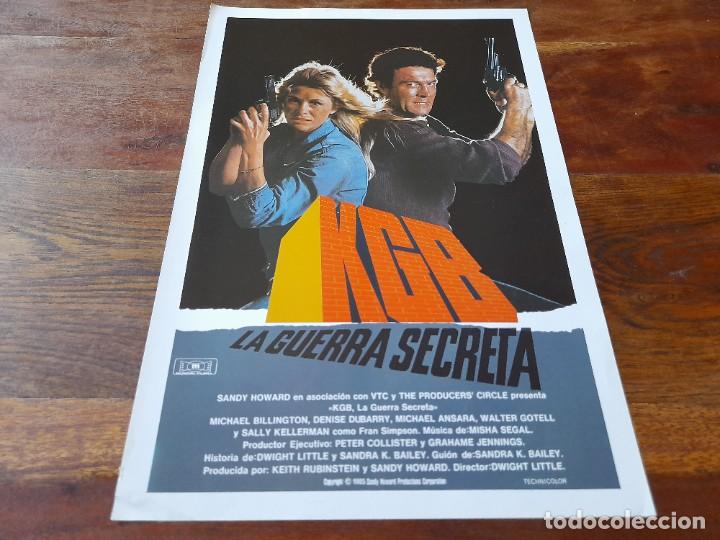 Cinema: KGB la guerra secreta - Michael Billington, Denise Dubarry - Gu&iacute;a original Mundial 1985