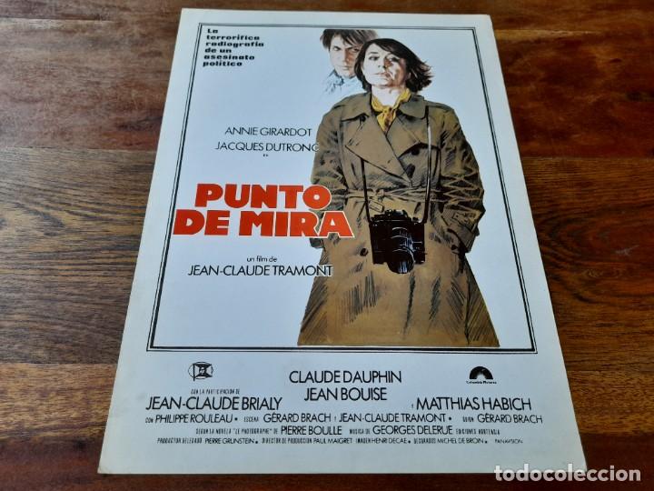 Cinema: Punto de mira - Annie Girardot, Jacques Dutronc, Jean Bouise - Gu&iacute;a original Suevia 1977