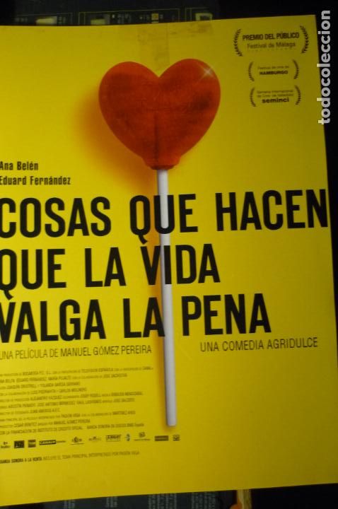 Cine: guia sencilla cosas que hacen que la vida valga la pena- ana belen