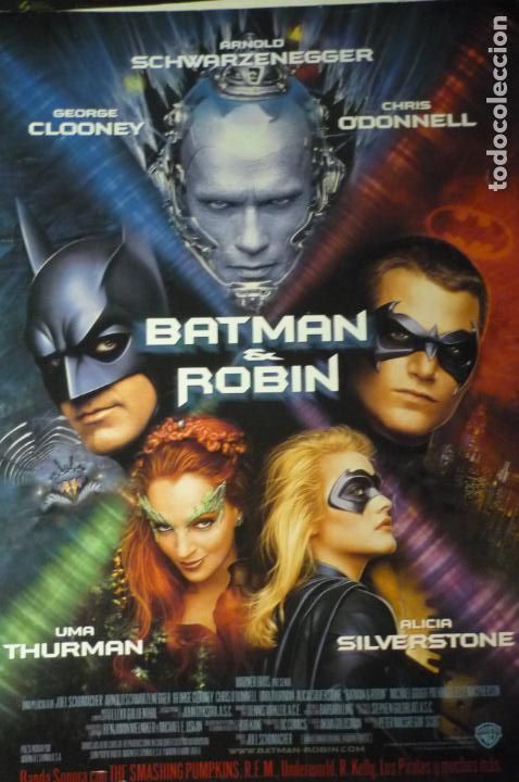 Cine: guia batman robin -arnold schwarzenegger