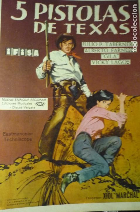 Cine: guia 5 pistolas de texas- gila