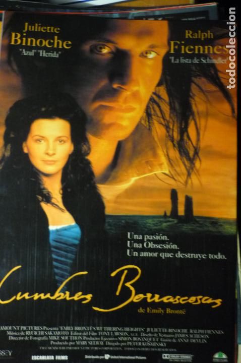 Cine: guia doble cumbres borrascosas juliette binoche