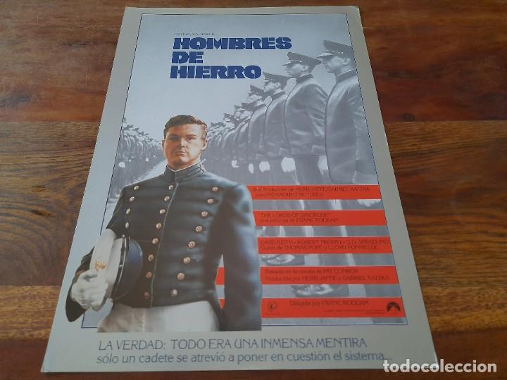 Cine: Hombres de hierro - David Keith, Robert Prosky, Bill Paxton - Gu&iacute;a original Procines 1983